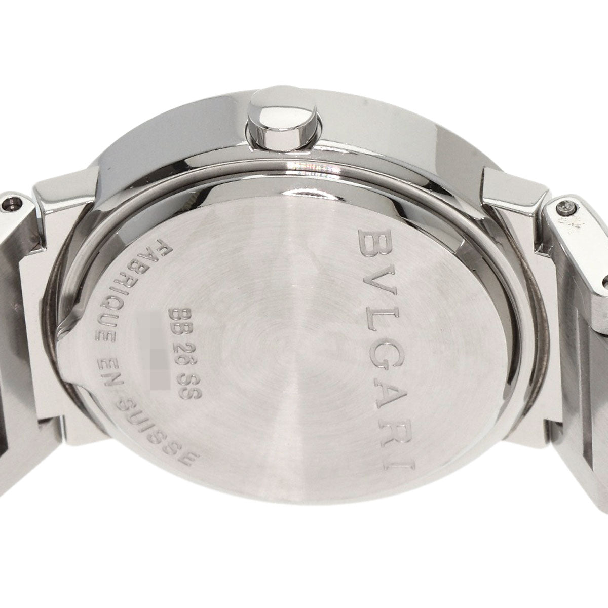 BVLGARI BVLGARI BVLGARI 12P Diamond Watches BB26BSS/12N Stainless Steel/Stainless Steel Ladies