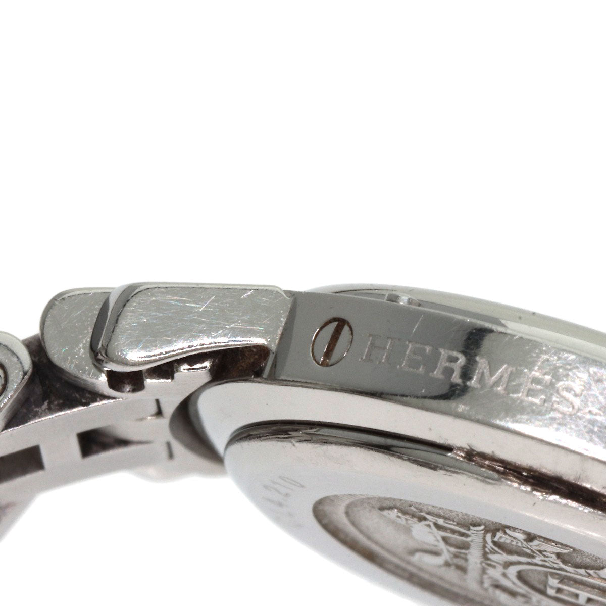 HERMES Clipper Watches CL4.210 Stainless Steel/Stainless Steel Ladies
