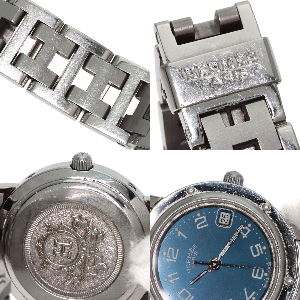 HERMES Clipper Watches CL4.210 Stainless Steel/Stainless Steel Ladies