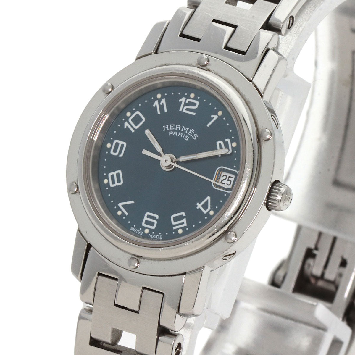 HERMES Clipper Watches CL4.210 Stainless Steel/Stainless Steel Ladies