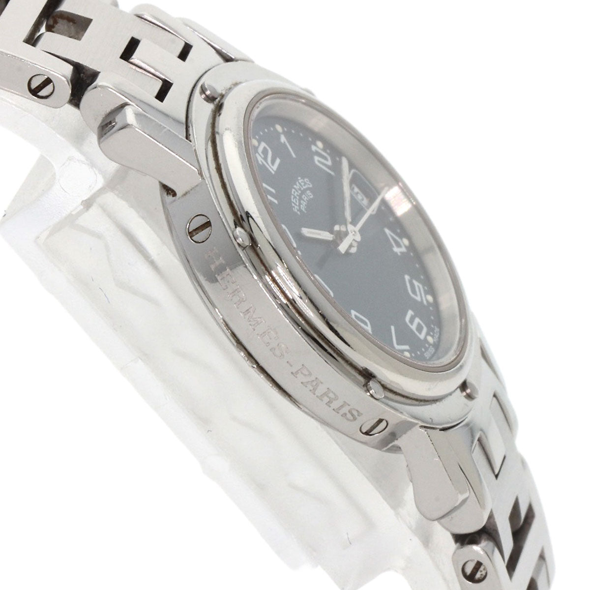 HERMES Clipper Watches CL4.210 Stainless Steel/Stainless Steel Ladies