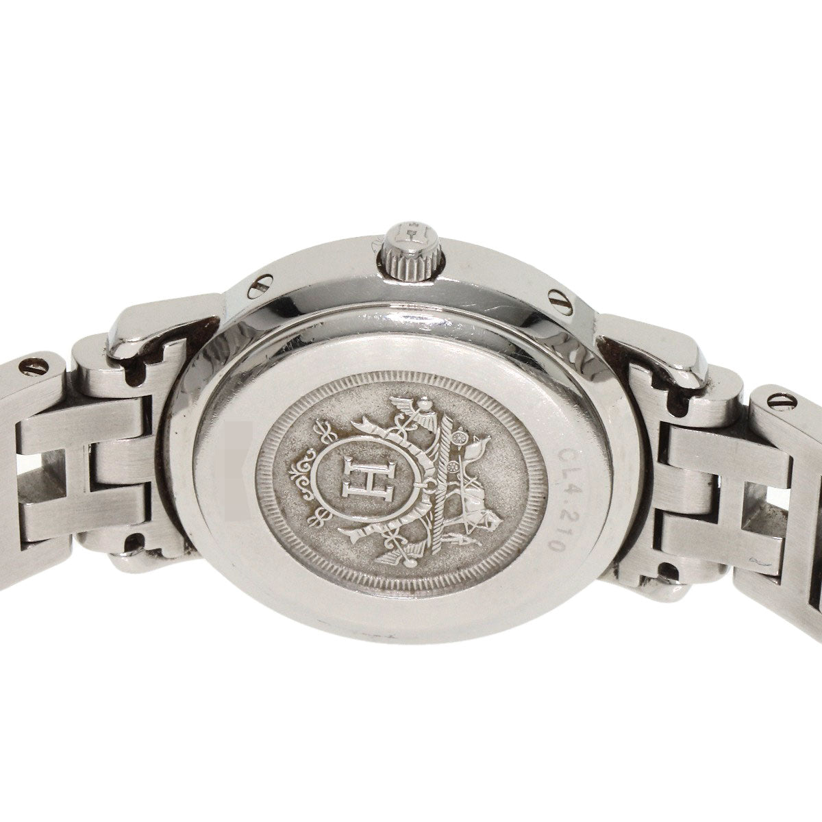 HERMES Clipper Watches CL4.210 Stainless Steel/Stainless Steel Ladies