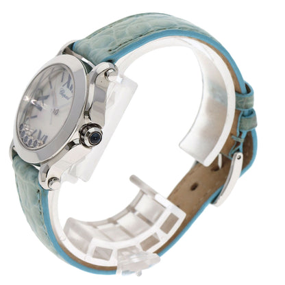 Chopard Happy sports Watches 8509 Stainless Steel/Leather Ladies