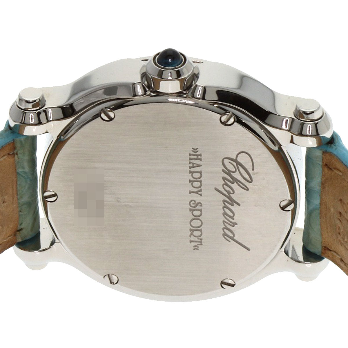 Chopard Happy sports Watches 8509 Stainless Steel/Leather Ladies