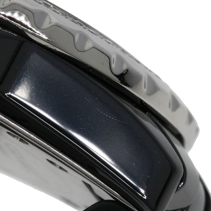 CHANEL J12 1.3" Diamond Double Bezel Watches H0949 Ceramic/Ceramic Ladies