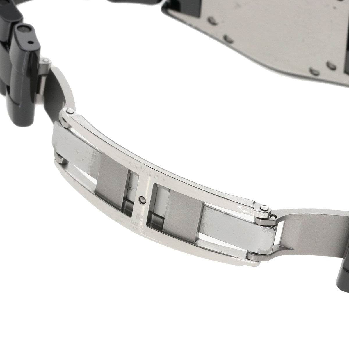 CHANEL J12 1.3" Diamond Double Bezel Watches H0949 Ceramic/Ceramic Ladies