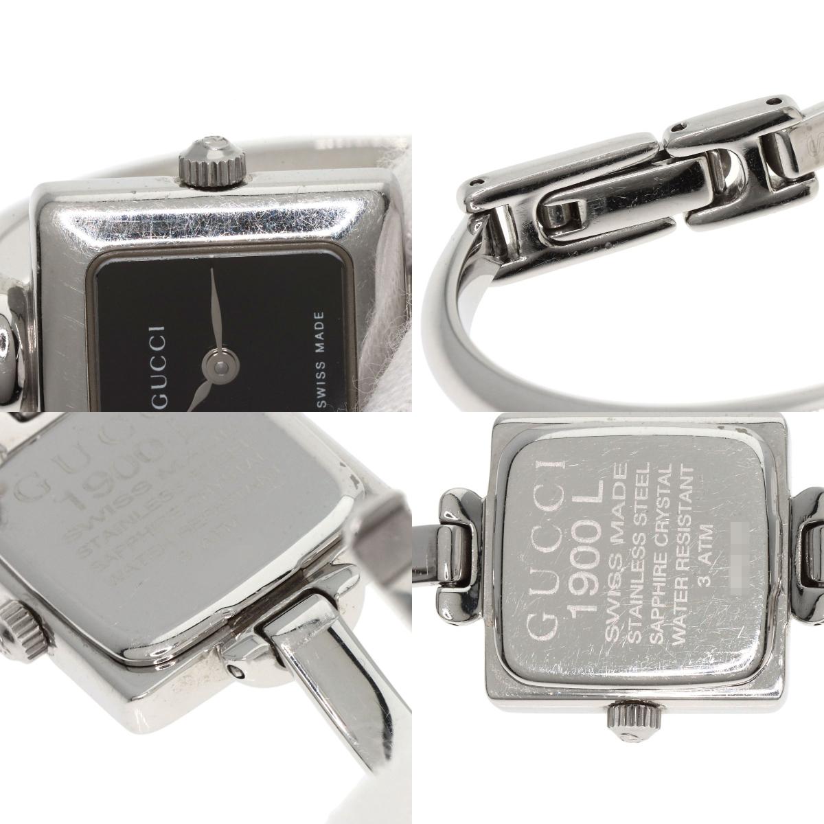 GUCCI 1900L Watches Stainless Steel/Stainless Steel Ladies