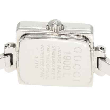 GUCCI 1900L Watches Stainless Steel/Stainless Steel Ladies