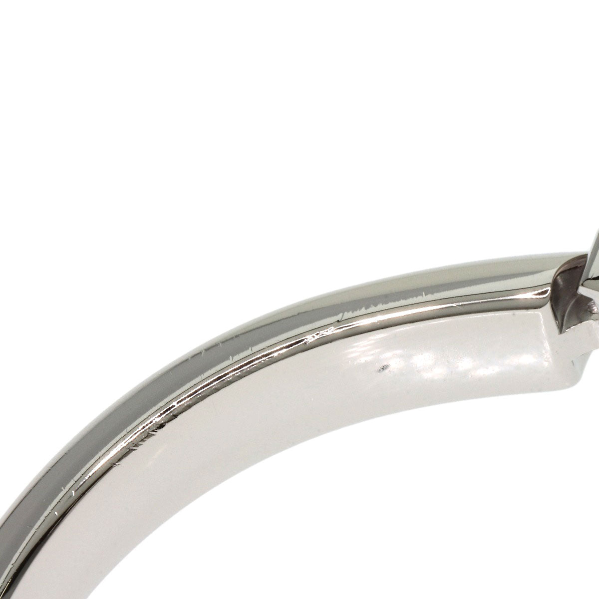 GUCCI Round Face GG Pink Shell Bangle Watches 1400L Stainless Steel/Stainless Steel Ladies