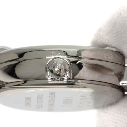 GUCCI Round Face GG Pink Shell Bangle Watches 1400L Stainless Steel/Stainless Steel Ladies