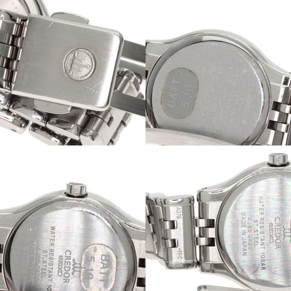 SEIKO CREDOR Watches 4J85-0A20 Stainless Steel/Stainless Steel Ladies