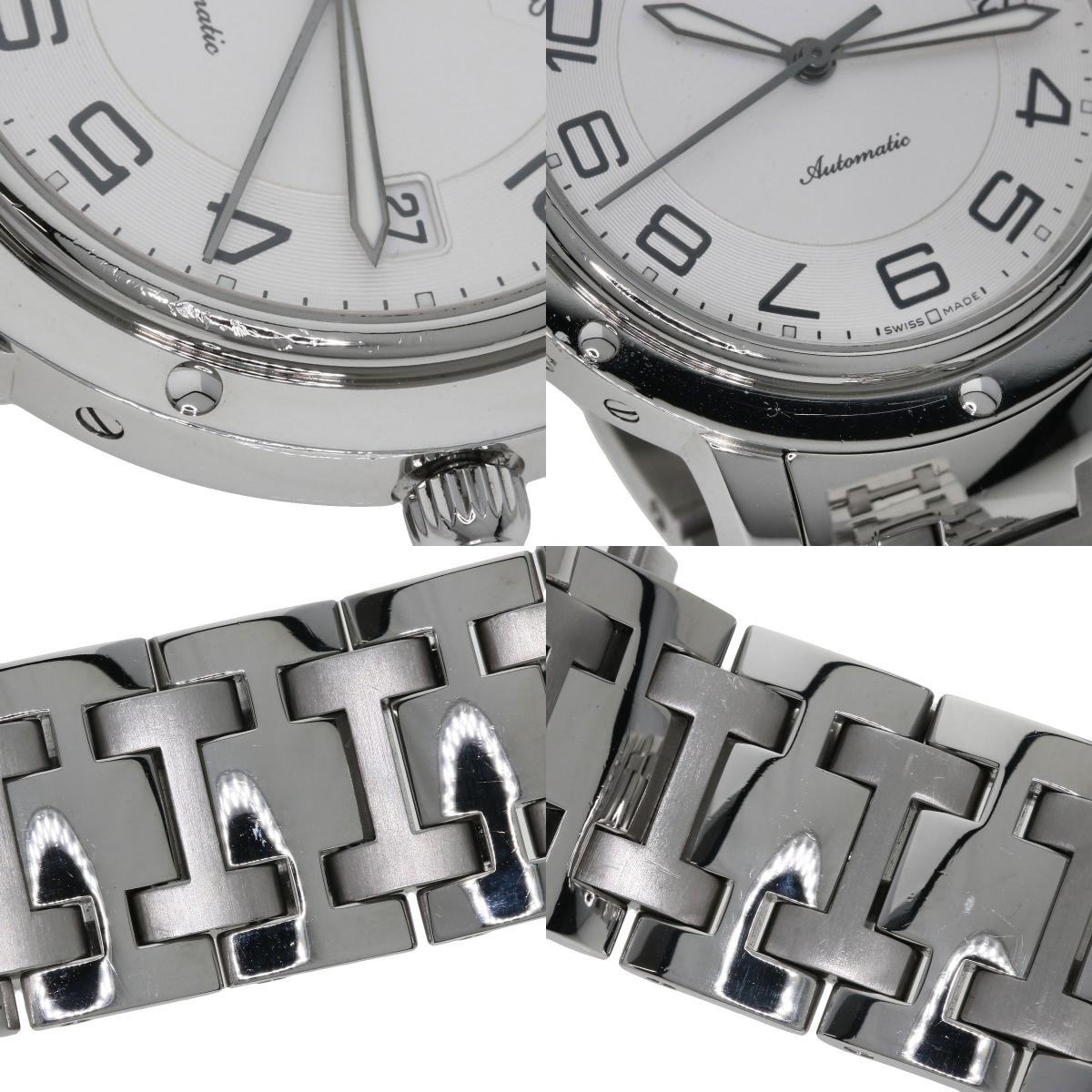 HERMES Clipper Classic Watches CP2.810 Stainless Steel/Stainless Steel mens