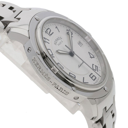 HERMES Clipper Classic Watches CP2.810 Stainless Steel/Stainless Steel mens