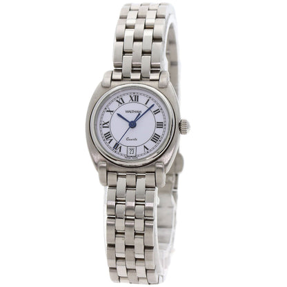 WALTHAM Round face Watches 55431.30 Stainless Steel/Stainless Steel Ladies