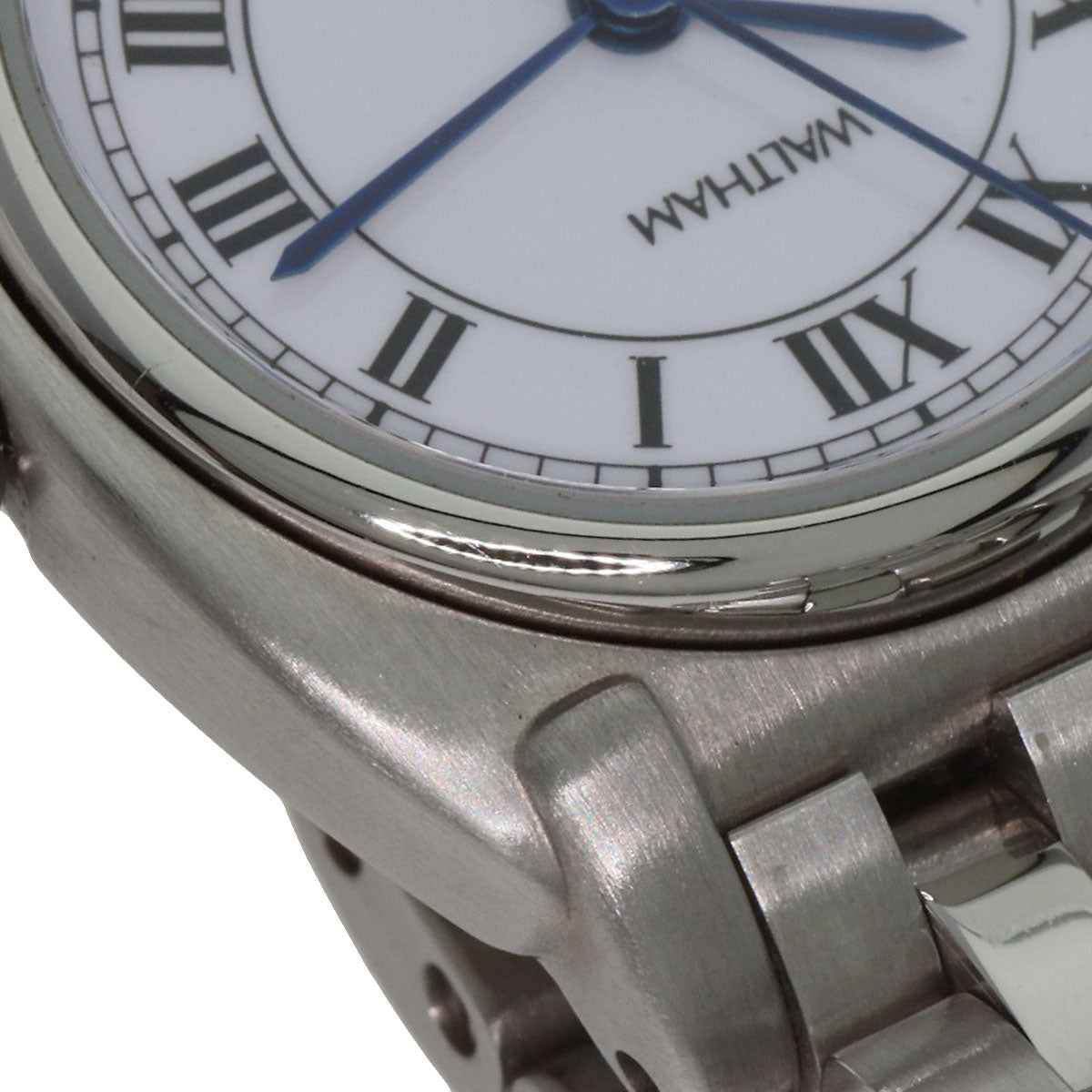 WALTHAM Round face Watches 55431.30 Stainless Steel/Stainless Steel Ladies