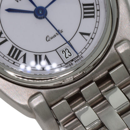 WALTHAM Round face Watches 55431.30 Stainless Steel/Stainless Steel Ladies