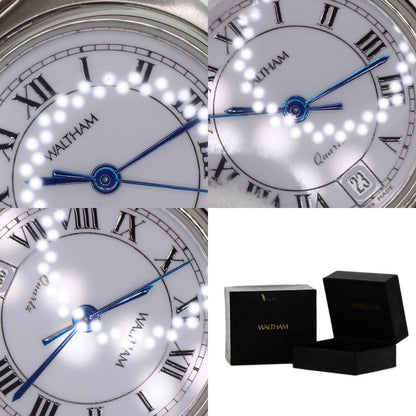 WALTHAM Round face Watches 55431.30 Stainless Steel/Stainless Steel Ladies