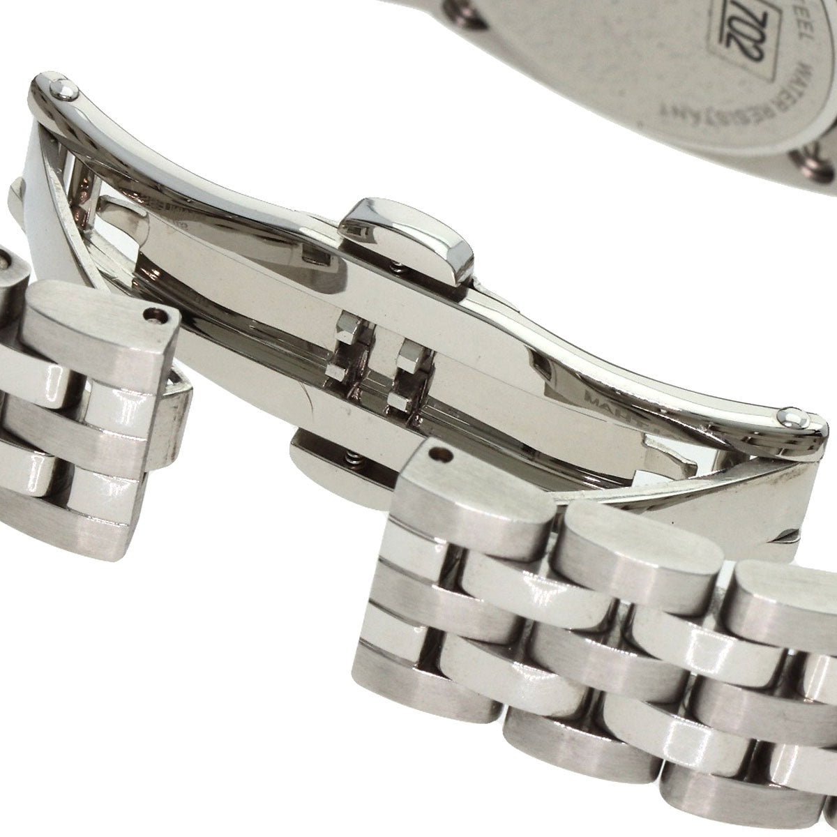 WALTHAM Round face Watches 55431.30 Stainless Steel/Stainless Steel Ladies