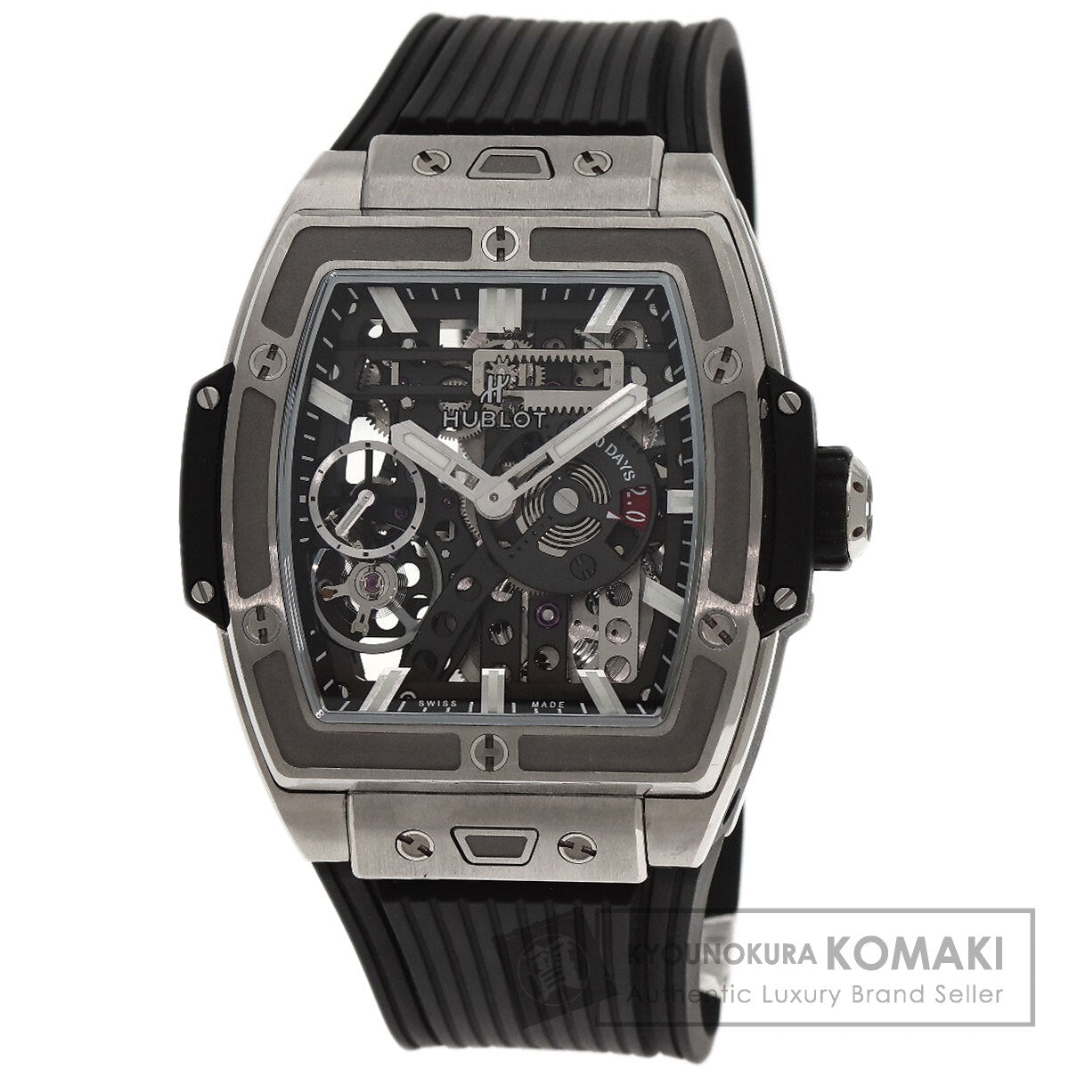 HUBLOT Spirit of Big Bang Mecha-10 Watches 614.NX.1170.RX Titanium/Rubber mens