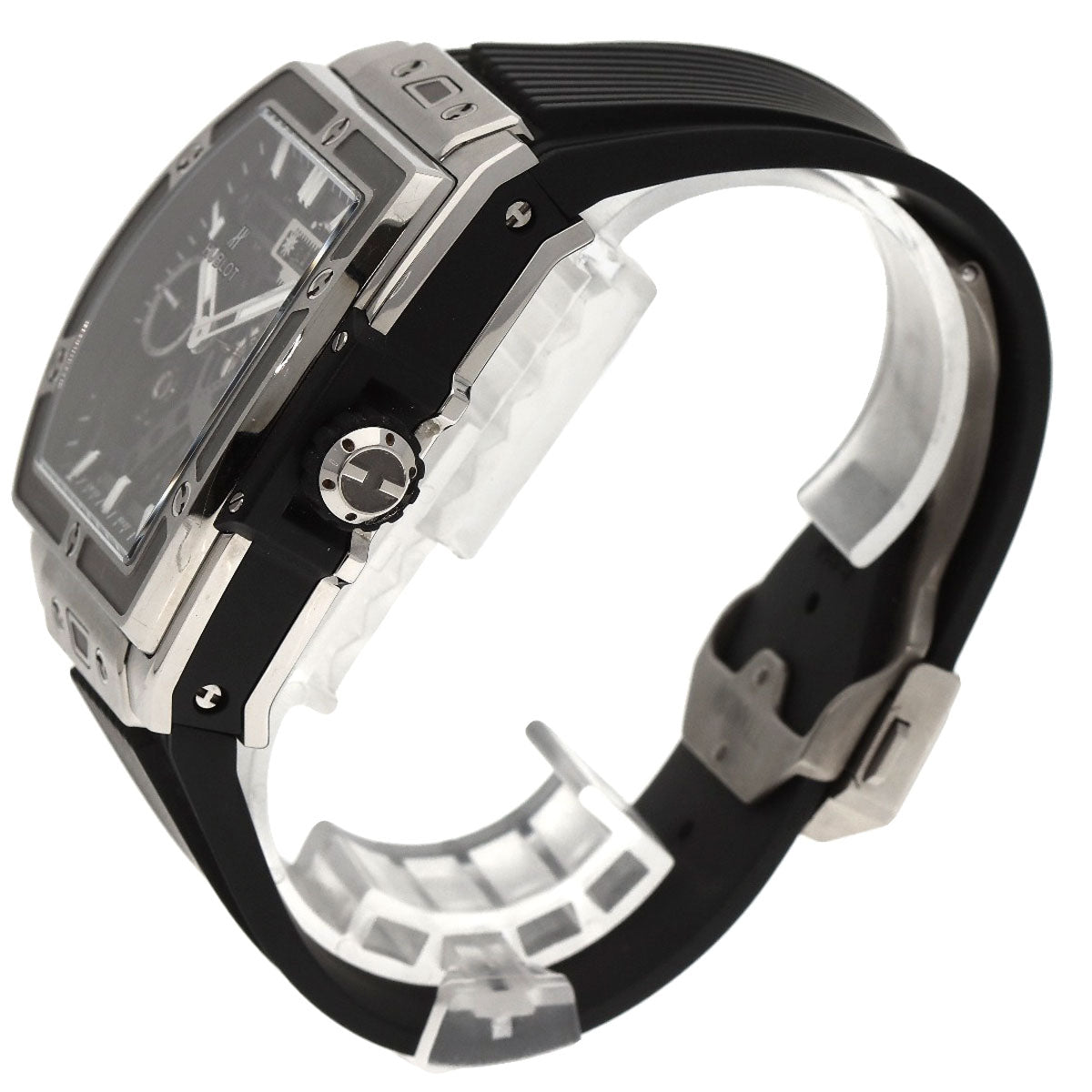HUBLOT Spirit of Big Bang Mecha-10 Watches 614.NX.1170.RX Titanium/Rubber mens