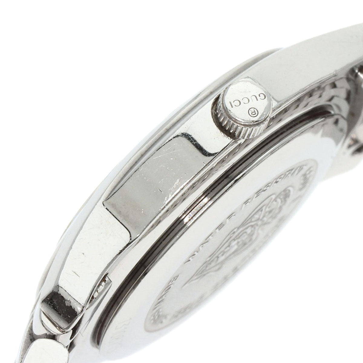 GUCCI Round face Watches 5500L Stainless Steel/Stainless Steel Ladies