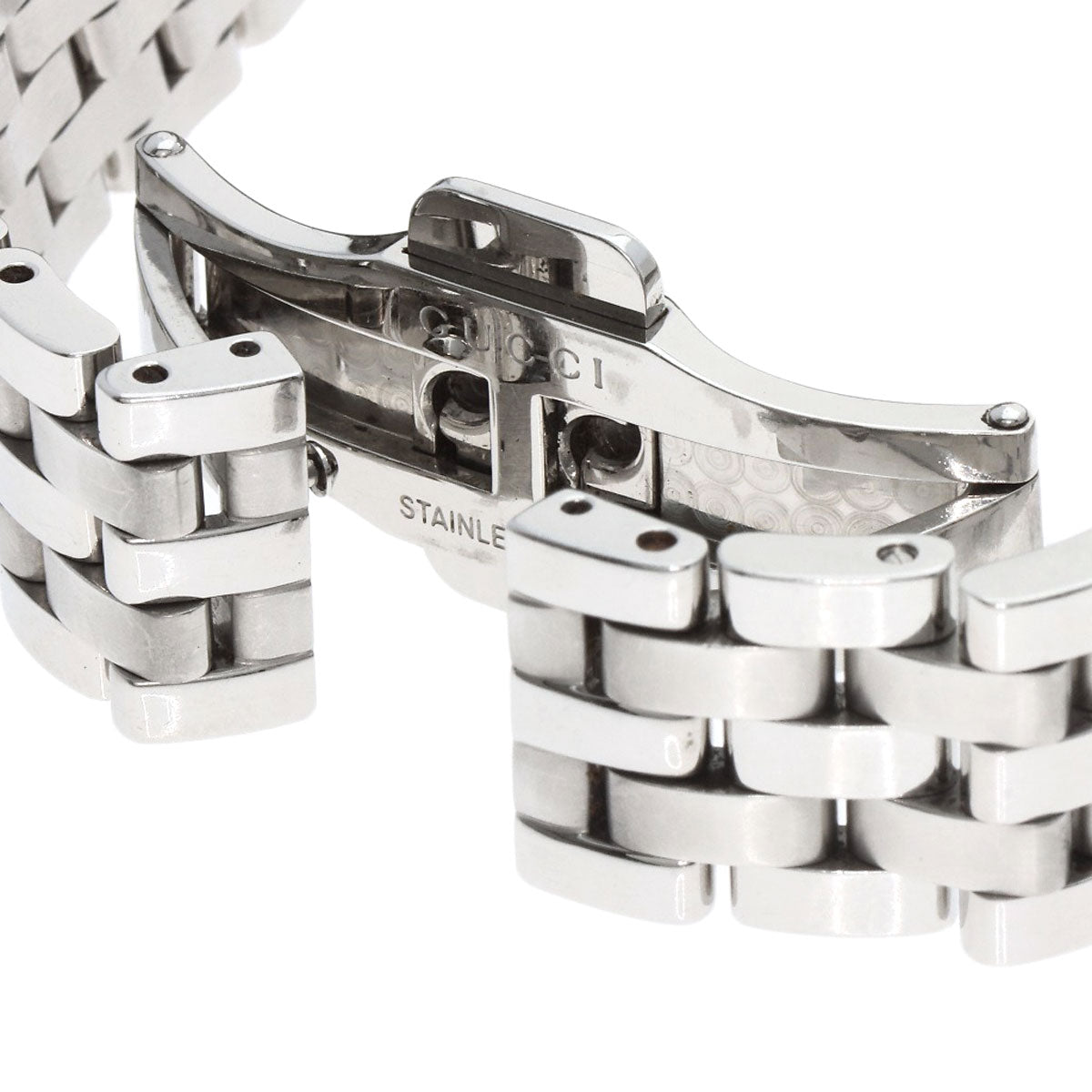 GUCCI Round face Watches 5500L Stainless Steel/Stainless Steel Ladies