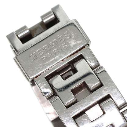 HERMES Clipper Nacle 12P DiamondBezel Watches CL4.230 Stainless Steel/Stainless Steel Ladies