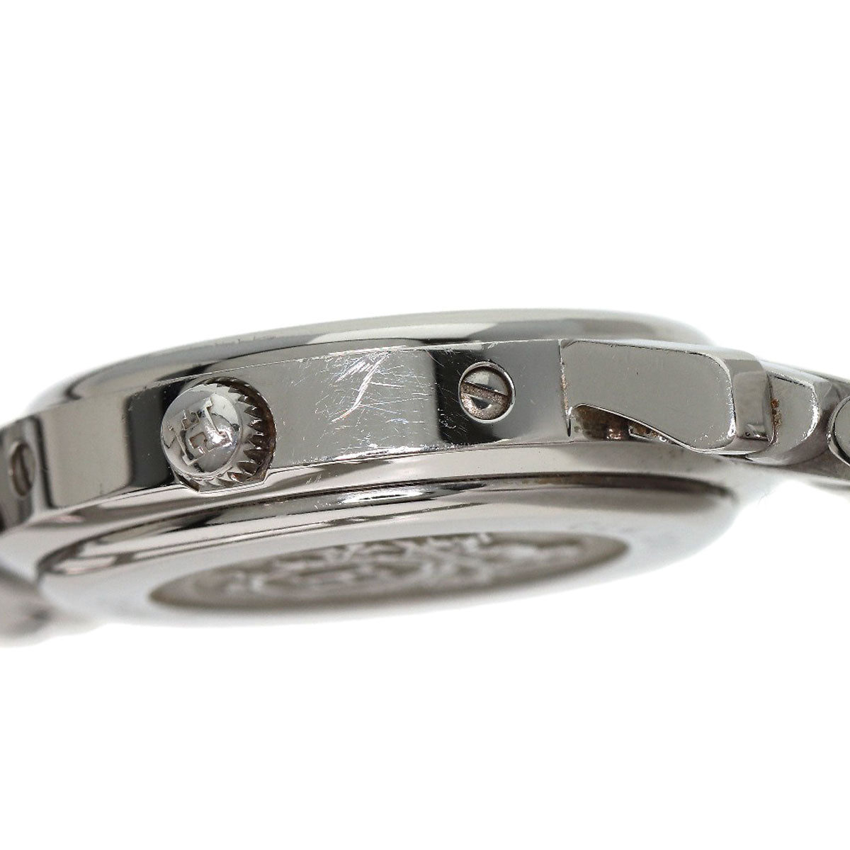 HERMES Clipper Nacle 12P DiamondBezel Watches CL4.230 Stainless Steel/Stainless Steel Ladies
