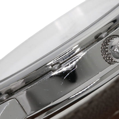 HERMES Clipper oval Watches CO1.510 Stainless Steel/Leather Ladies