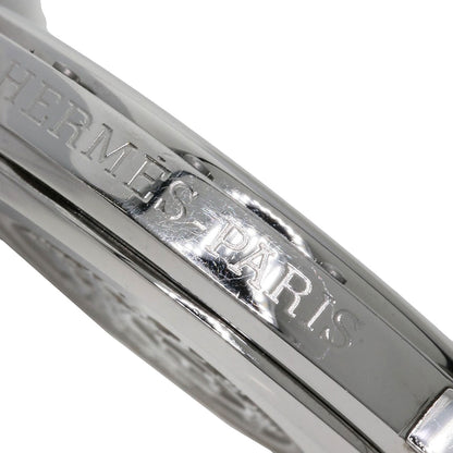 HERMES Clipper oval Watches CO1.510 Stainless Steel/Leather Ladies