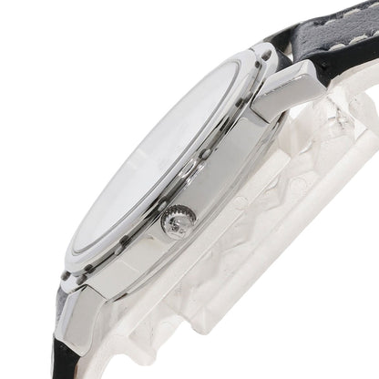 HERMES Clipper oval Watches CO1.510 Stainless Steel/Leather Ladies