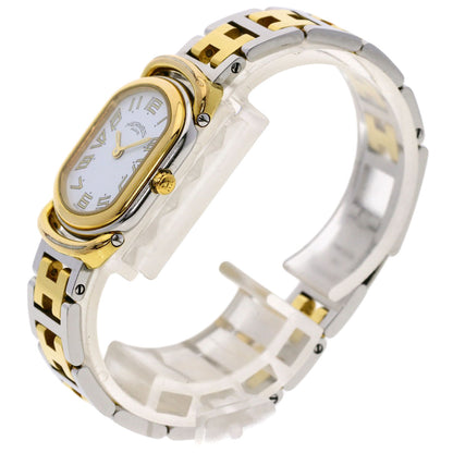 HERMES Rally Watches RA1.240 Stainless Steel/SSxGP Ladies