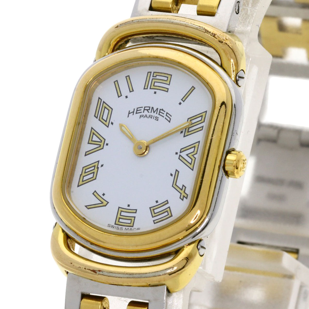 HERMES Rally Watches RA1.240 Stainless Steel/SSxGP Ladies