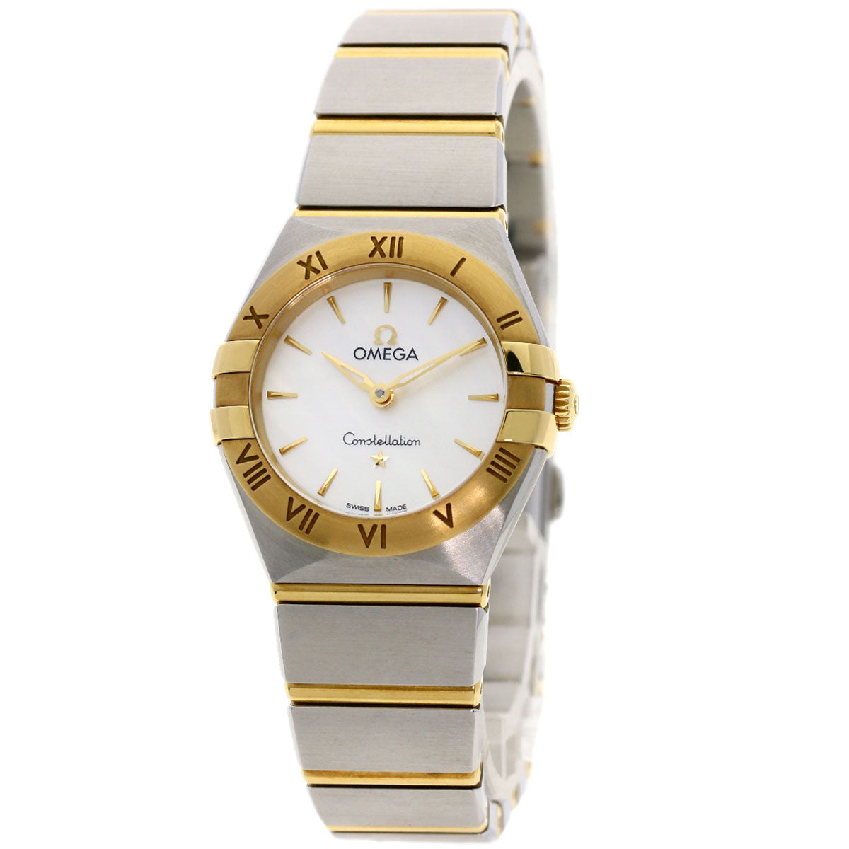 OMEGA Constellation Manhattan Blush Watches 131.20.25.60.05.002 Stainless Steel/SSxK18YG Ladies