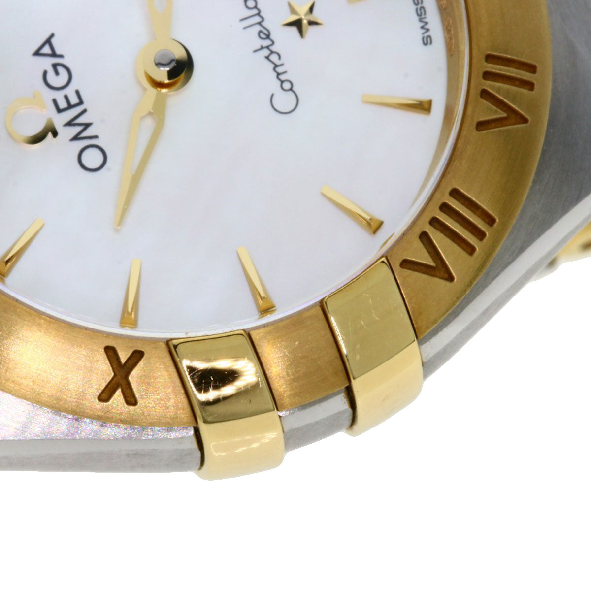 OMEGA Constellation Manhattan Blush Watches 131.20.25.60.05.002 Stainless Steel/SSxK18YG Ladies