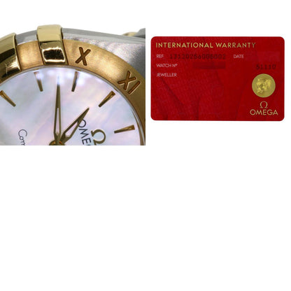 OMEGA Constellation Manhattan Blush Watches 131.20.25.60.05.002 Stainless Steel/SSxK18YG Ladies