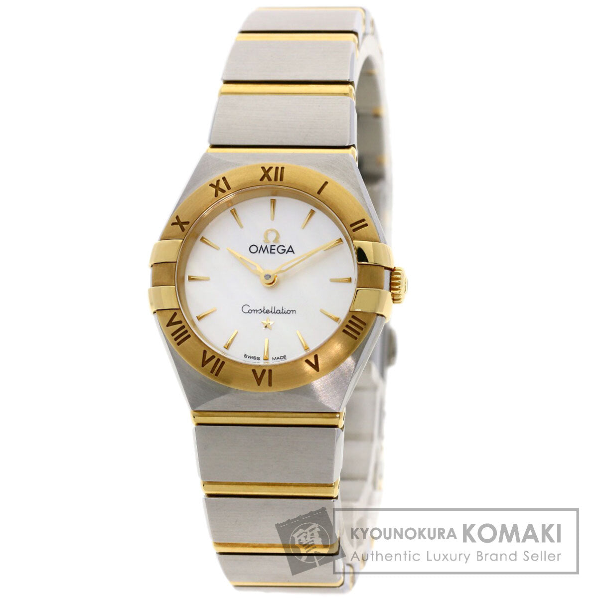 OMEGA Constellation Manhattan Blush Watches 131.20.25.60.05.002 Stainless Steel/SSxK18YG Ladies