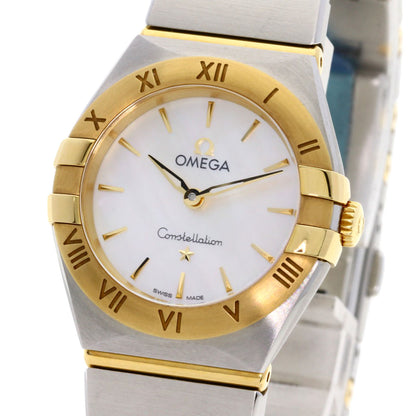 OMEGA Constellation Manhattan Blush Watches 131.20.25.60.05.002 Stainless Steel/SSxK18YG Ladies