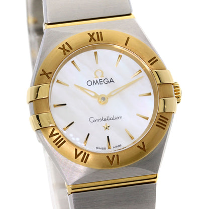 OMEGA Constellation Manhattan Blush Watches 131.20.25.60.05.002 Stainless Steel/SSxK18YG Ladies