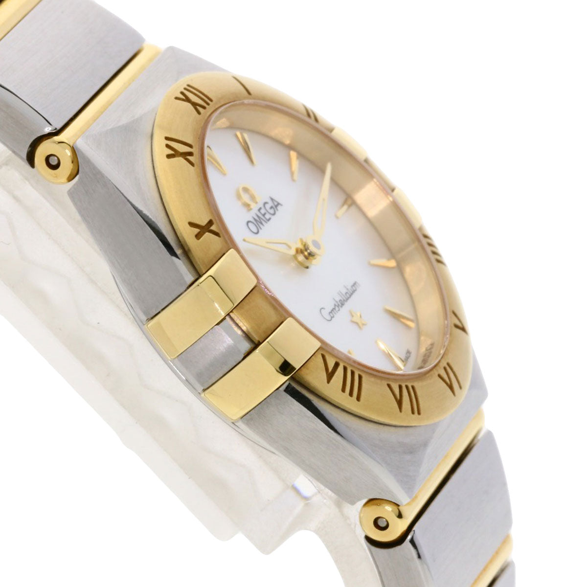 OMEGA Constellation Manhattan Blush Watches 131.20.25.60.05.002 Stainless Steel/SSxK18YG Ladies