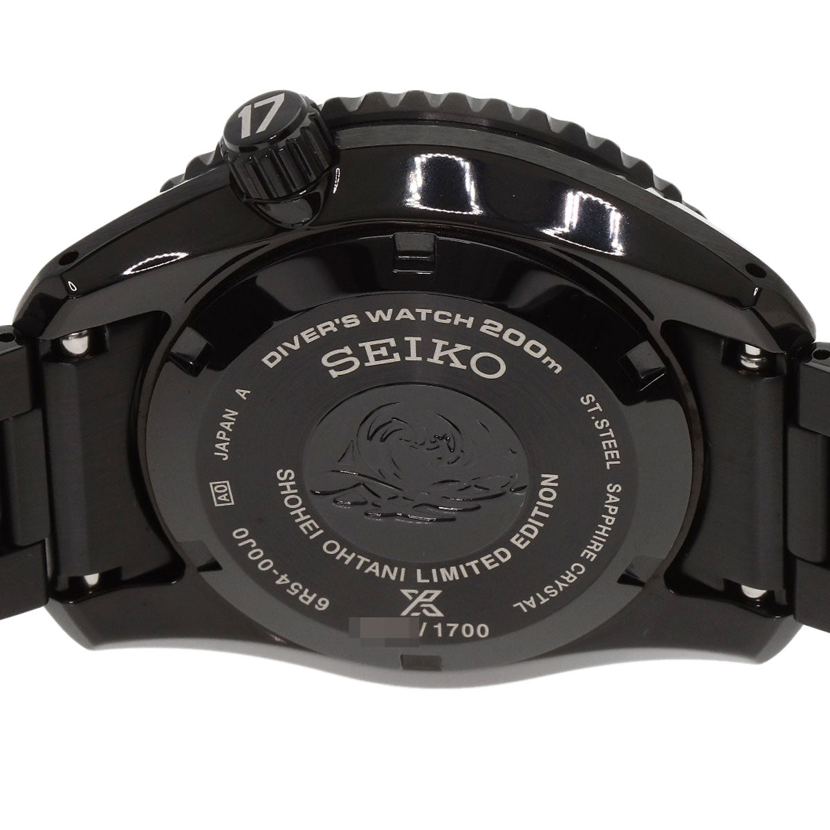 SEIKO Prospex Divers 1968 Heritage GMT Shohei Otani 2025 Limited Edition Model Watches SBEJ023 Stainless Steel/Stainless Steel mens