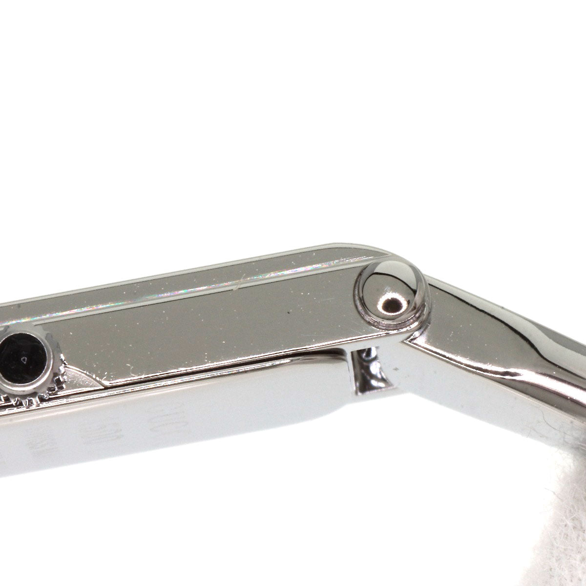 GUCCI Square face bangle Watches 1500L Stainless Steel/Stainless Steel Ladies