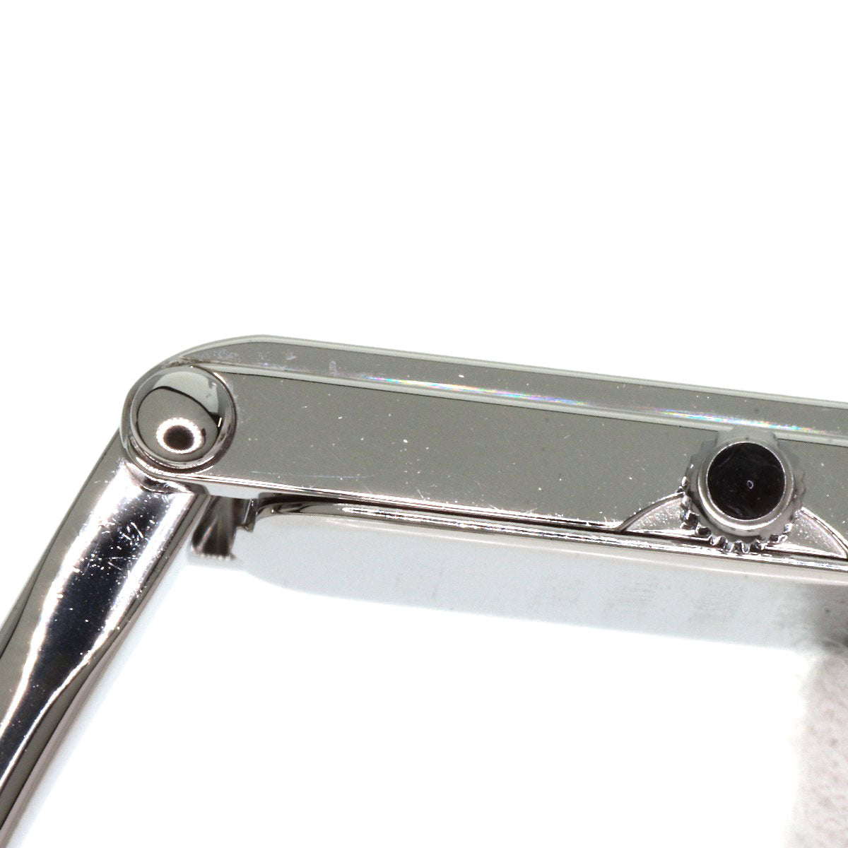 GUCCI Square face bangle Watches 1500L Stainless Steel/Stainless Steel Ladies