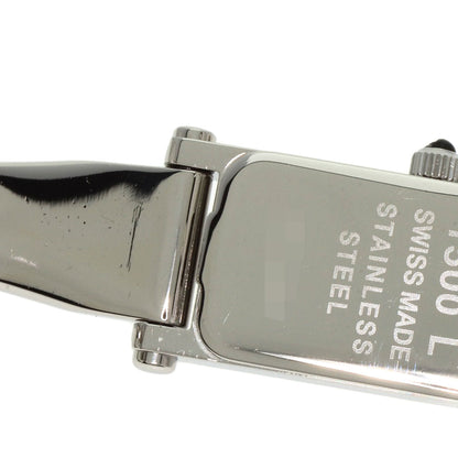 GUCCI Square face bangle Watches 1500L Stainless Steel/Stainless Steel Ladies