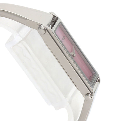 GUCCI Square face bangle Watches 1500L Stainless Steel/Stainless Steel Ladies