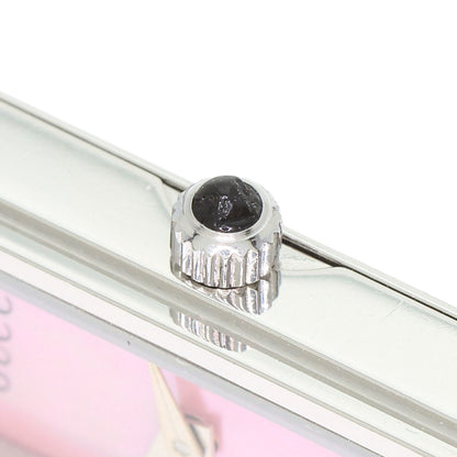 GUCCI Square face bangle Watches 1500L Stainless Steel/Stainless Steel Ladies