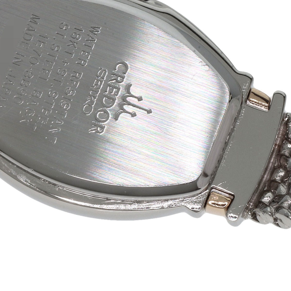 SEIKO CREDOR Diamond Watches GSTE966 1E70-3B90 Stainless Steel/SSxK18PG Ladies