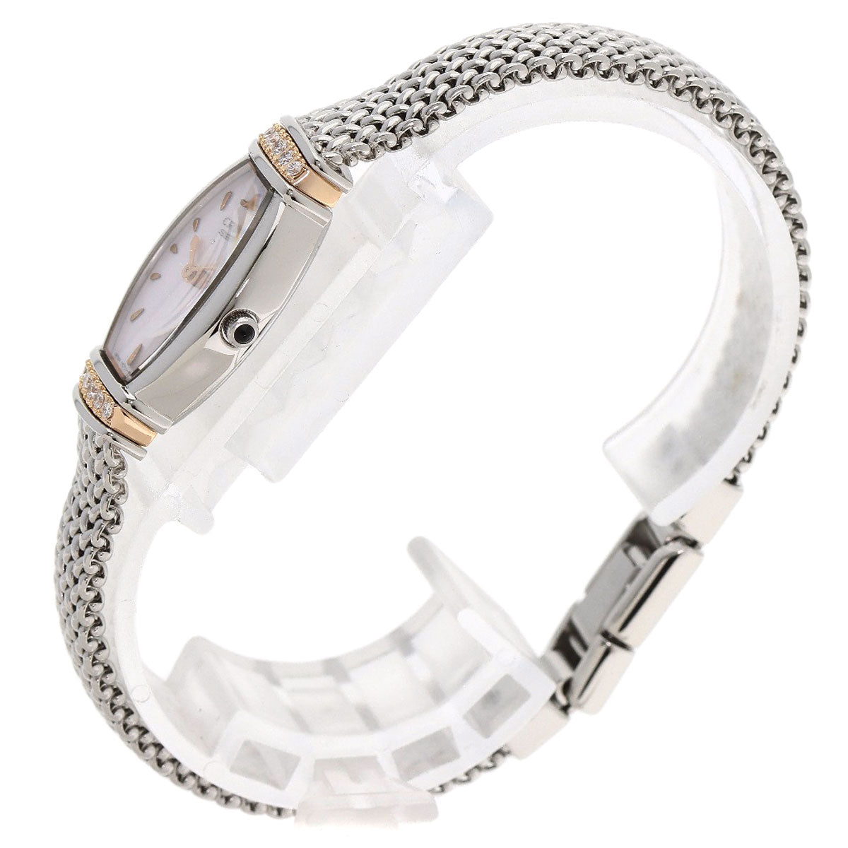 SEIKO CREDOR Diamond Watches GSTE966 1E70-3B90 Stainless Steel/SSxK18PG Ladies