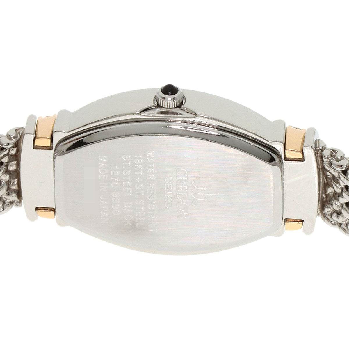 SEIKO CREDOR Diamond Watches GSTE966 1E70-3B90 Stainless Steel/SSxK18PG Ladies