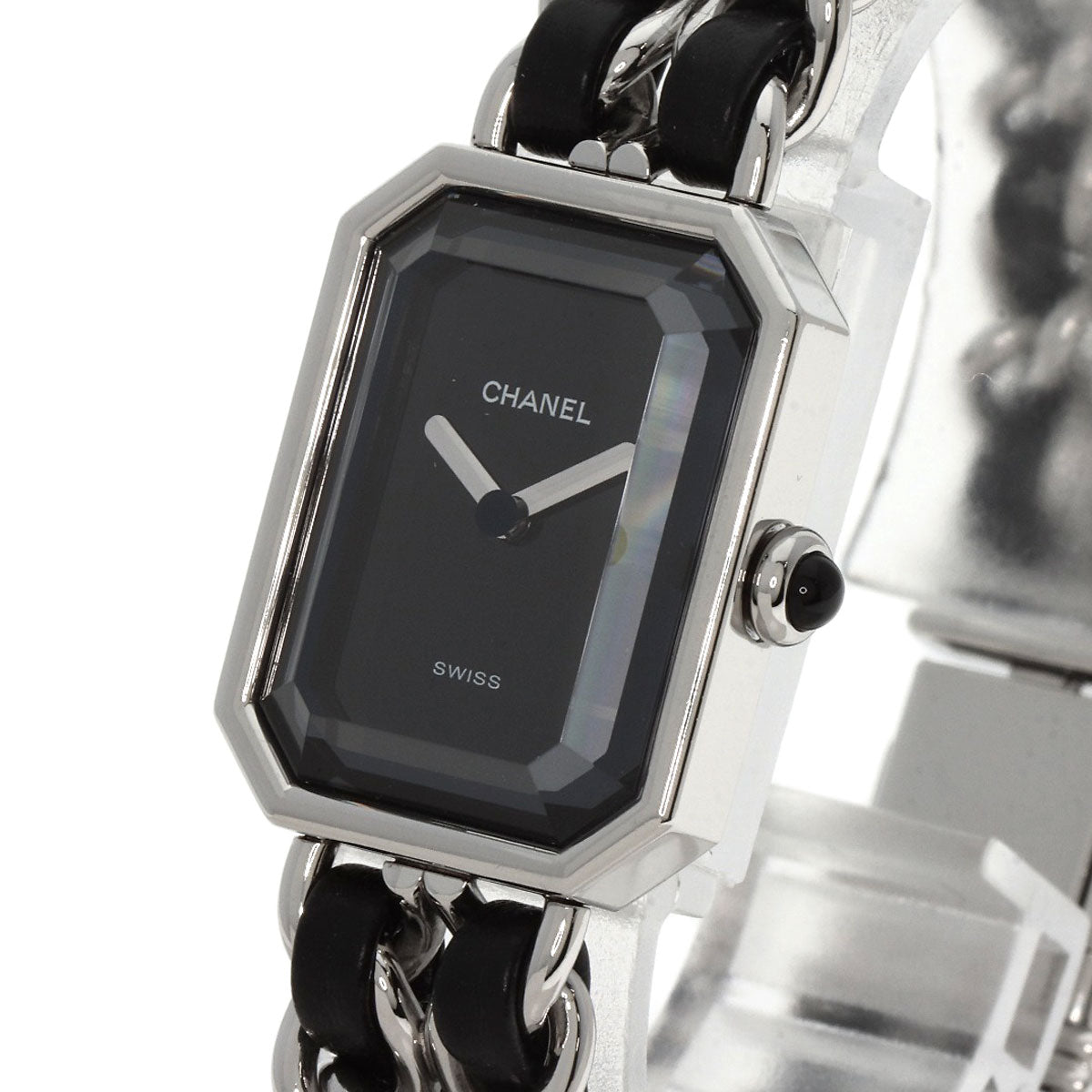 CHANEL Premiere L Watches H0451 Stainless Steel/SSxLeather Ladies